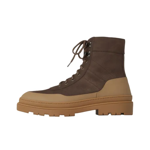 BRUNELLO CUCINELLI Ботильоны Мужские Коричневые