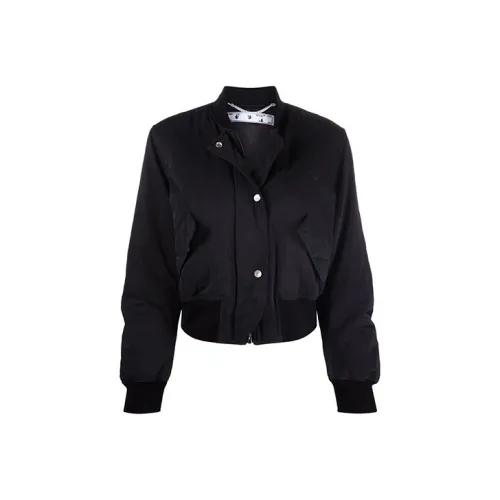 Off Белый FW21 Черный Женские Куртки