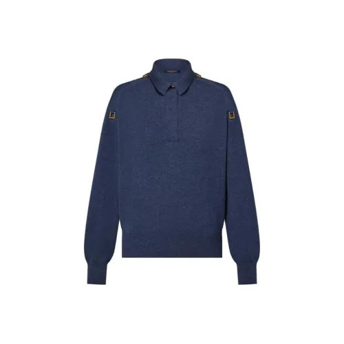 LOUIS VUITTON Темно-синий Женское Поло