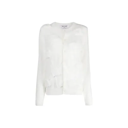COMME DES GARCONS SHIRT Белый Женские Трикотаж