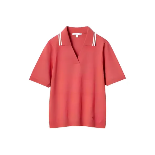UNIQLO JW Anderson Co Branded SERIES Красный Женские Поло