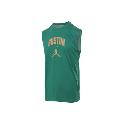 Jordan Баскетбольная Джерси Мужская Зеленая
