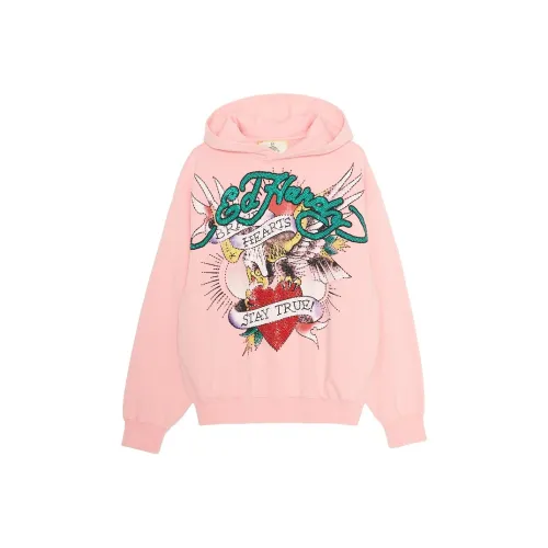 Ed Hardy Розово-вишневый E1OAW213 Женские Свитшоты