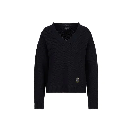 ARMANI EXCHANGE ARMANI EXCHANGE X SmileyWorld Темно-синий Женские Трикотаж