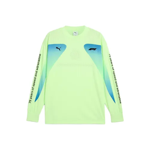 PUMA Speed Зеленый Мужской T-Рубашка