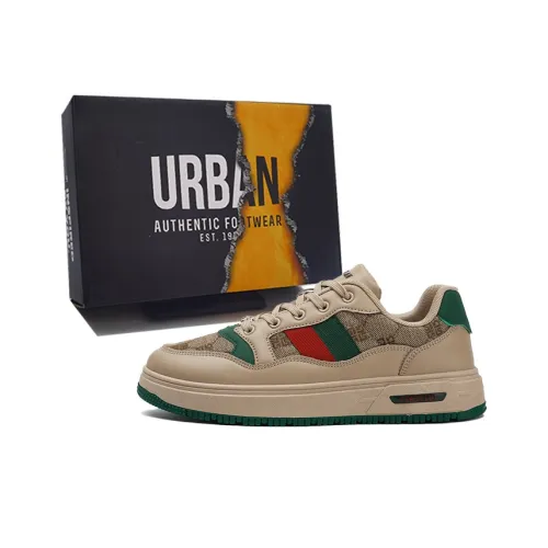 URBAN AUTHENTIC Slip-resistant Abrasion-resistant Low-top Skateboard Shoes Unisex URBAN AUTHENTIC Противоскользящие Износостойкие Низкие Кеды для Скейтбординга Унисекс