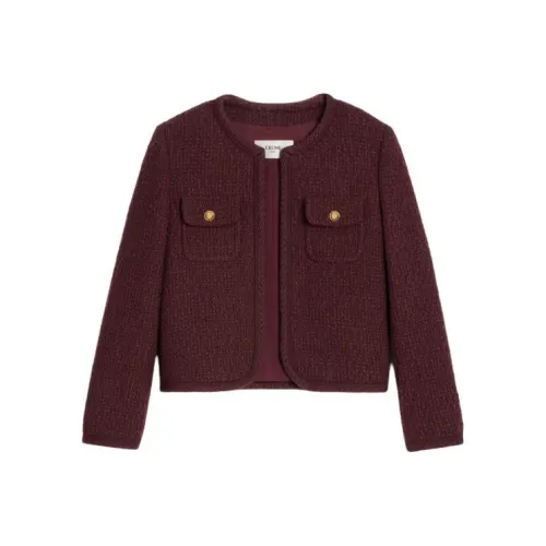 CELINE FW23 Куртки и Пальто Женские Бордовый