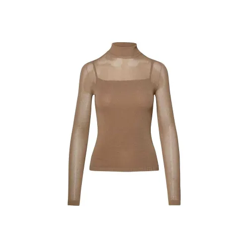 MaxMara Коричневые Женские Т-рубашки