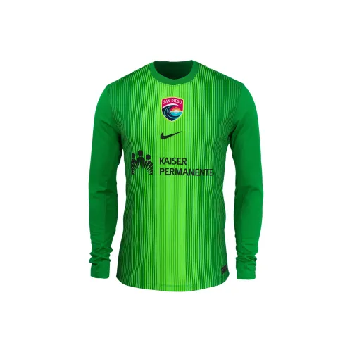 Nike FCNWSL San Deigo Wave 2025 Stadium Goalkeeper Футбол Джерси Мужской Зеленый Strike Стадионный зеленый Цвет
