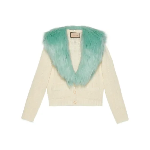 GUCCI FW22 Трикотаж Женский Бежевый