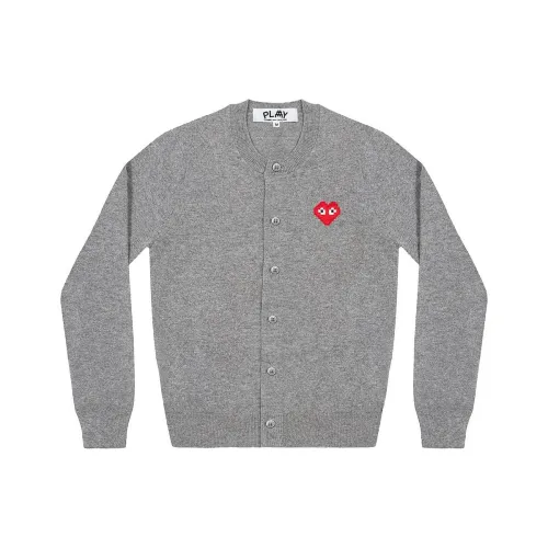 CDG Play CDG PLAY X INVADER Pixel Series FW22 Трикотаж Женский Серый