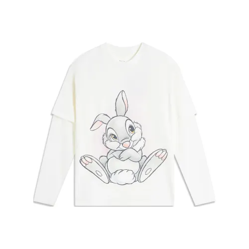 LiNing x Disney Sports Life Collection T-Shirt Женская Айвори