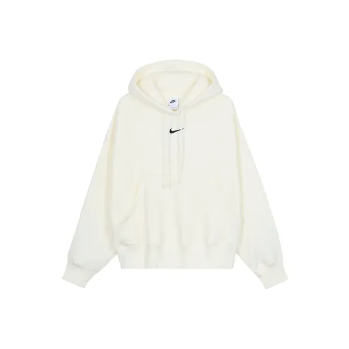 NIKE Сливочный Женские Свитшоты