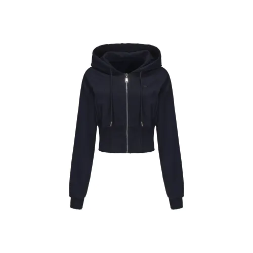 VANN VALRENCÉ Толстовка Женская Темно-синяя