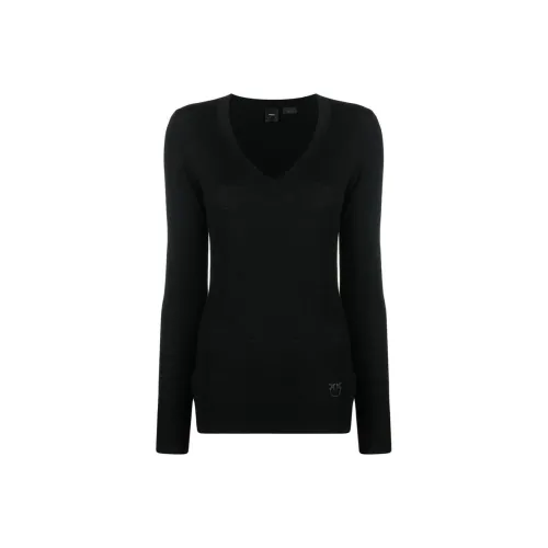 PINKO Черный Женские Кашемировые Свитеры