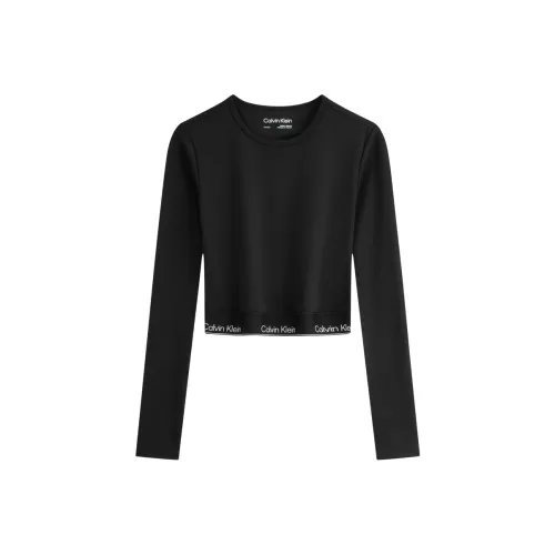 Calvin Klein T-рубашка женская космический черный