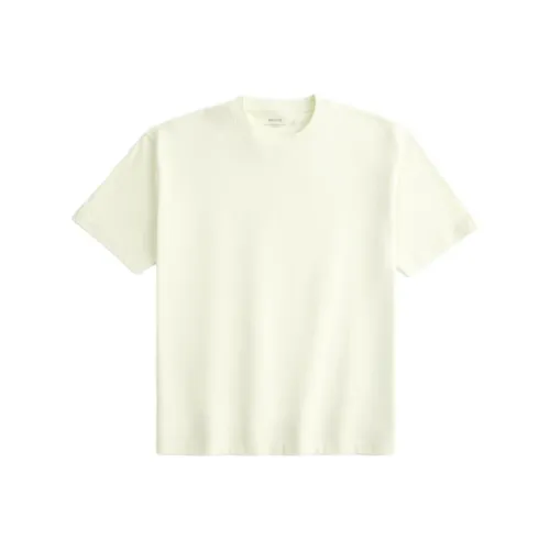 Hollister T-Shirt Мужской Светло-Желтый