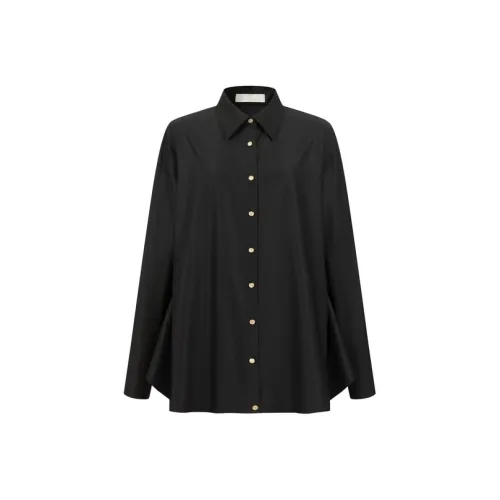 Three Quarters Рубашка Женская Черная