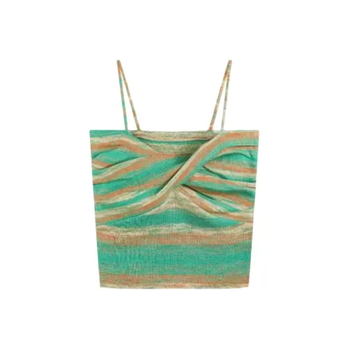 PAIN OR PLEASURE Трикотаж Женский Зеленый