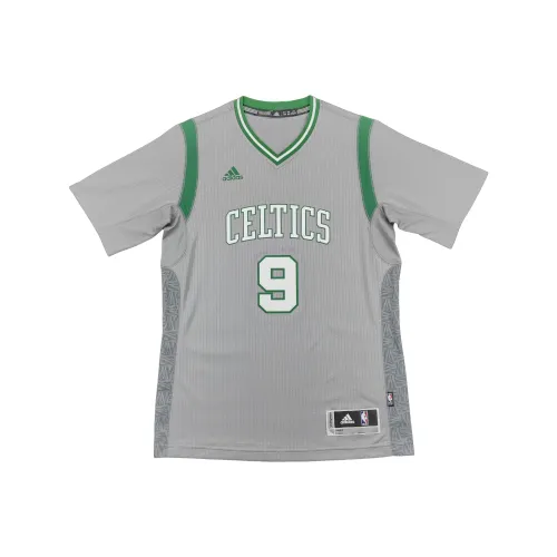 Adidas Баскетбольная Джерси Унисекс Серебристо-Серый