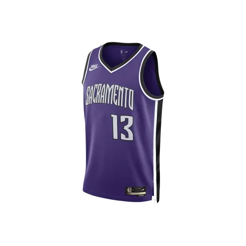 Nike Dri Fit NBA Swingman Джерси Баскетбол Джерси Мужской Фиолетовый