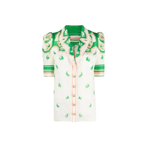 Zimmermann Нейтральный цвет Женские Рубашки