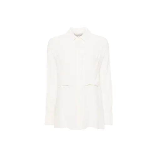 Semicouture SS24 Рубашка Женская Светлый Бежевый