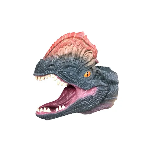 KEBY Динозавр Кукла Перчатка Животные Голова Мягкий Винил Трансформируемый Пластик Модель Хобби Тираннозавр Рекс Развивающие Игрушки