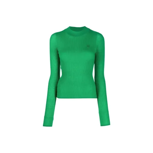 PINKO FW22 Кашемир Свитер Женский Зеленый