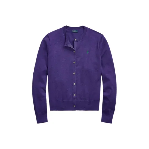 Polo Ralph Lauren FW24 Трикотаж Женский Фиолетовый