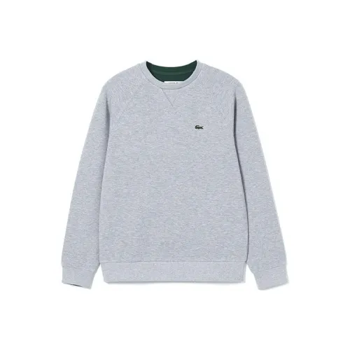 LACOSTE Серебристо-серый CCA Женские Свитшоты