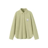 Осенний зеленый (Послушный цветок, синий логотип на груди)