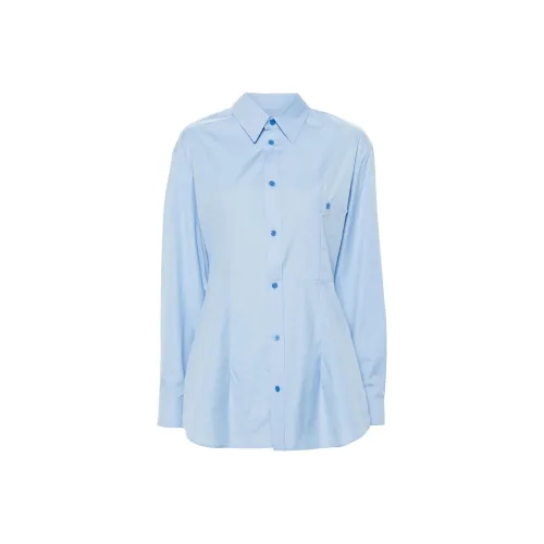 MARNI Светло-синие Женские Рубашки