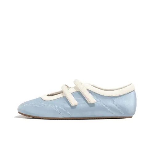 Old Meow Mary Jane Shoes Женские Светло-Синие
