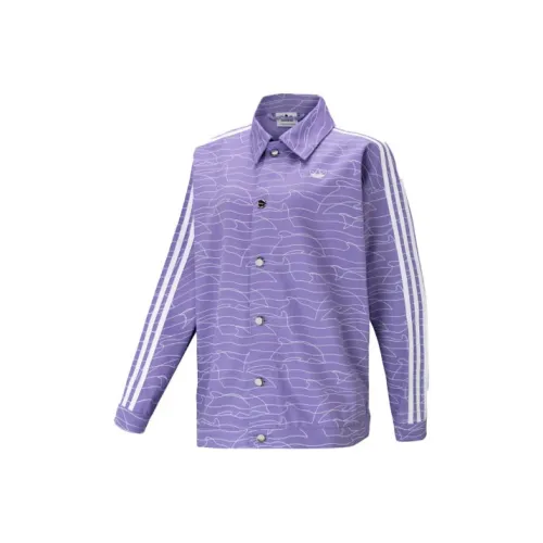 adidas originals Светло-фиолетовый Женские Куртки