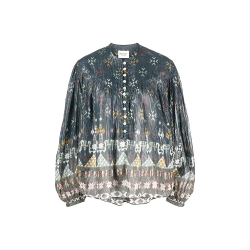 ISABEL MARANT ETOILE Темно-синие Женские Рубашки