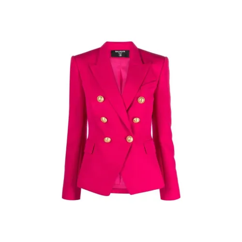 BALMAIN Куртки и Пальто Женские Фуксия