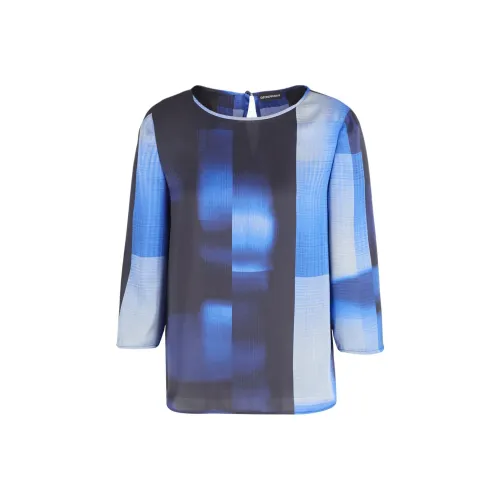EMPORIO ARMANI Рубашка Женская Синяя