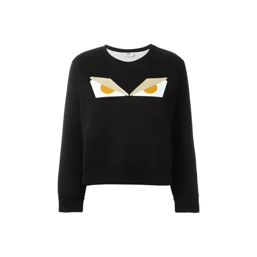 FENDI Черные Женские Свитшоты