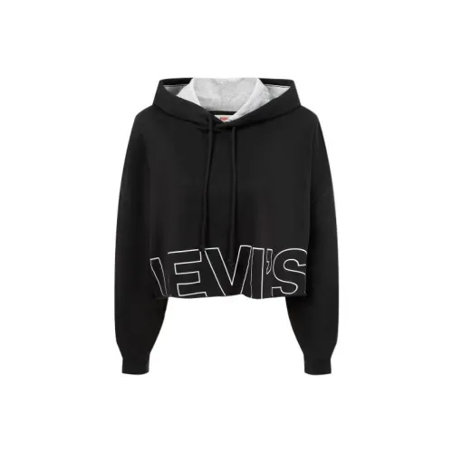 Levis Черные Женские Свитшоты
