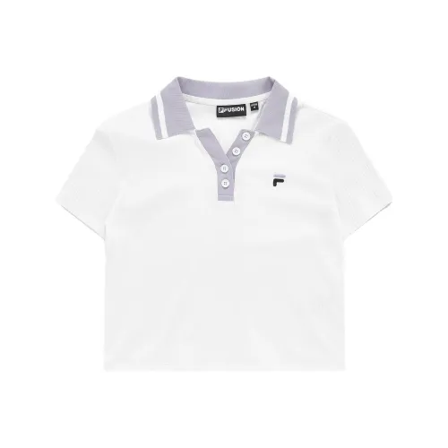 FILA FUSION Теннис Белый Женские Поло