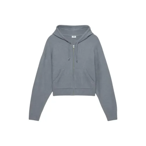 Aritzia FW24 TNA PeytonZip Hoodie Толстовка Женская Shady Синий Темно-синий
