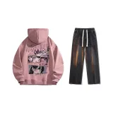 Set (Пыльно-розовый Стандартное издание + Черные Джинсы)