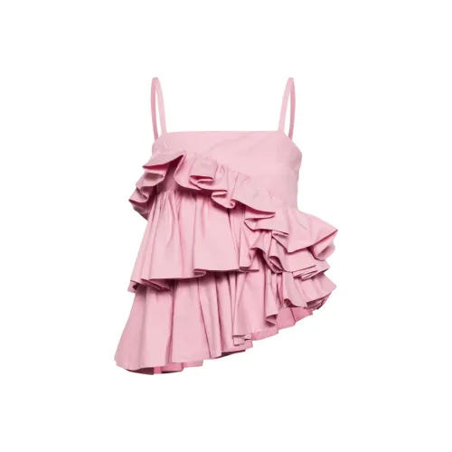 MSGM Топ на бретелях Женский Розовый