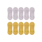 5 Светло-фиолетовый, 5 Желтый