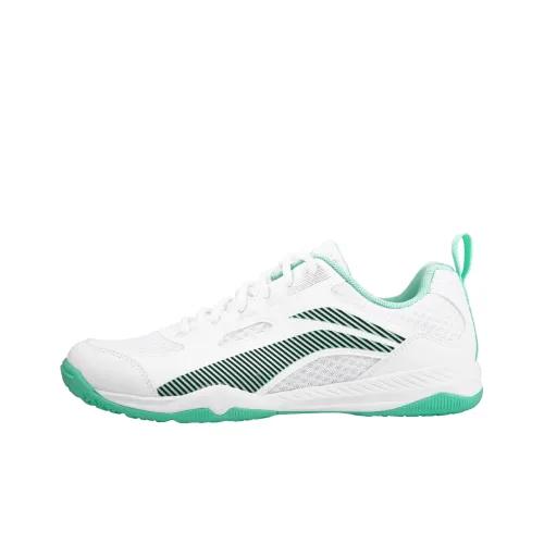 LiNing Slip-resistant и устойчивая к истиранию функциональность низкая топовая обувь для настольного тенниса унисекс