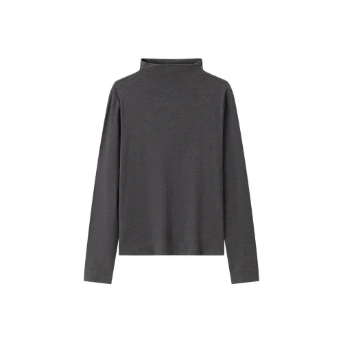 SEM R Стандартный Длинный Рукав Т-Рубашка Женская