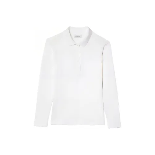 Поло LACOSTE Collaboration Женское Белое