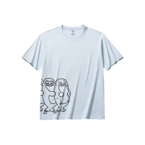 ANTA x HAIBAOKANKAN LIANMINGKUAN Life Collection T-Shirt Унисекс Light Яркий Синий