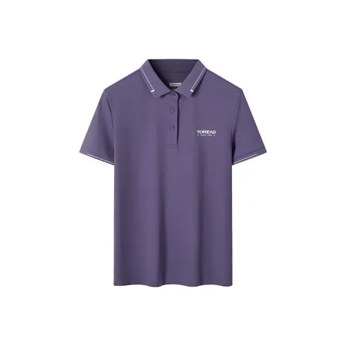 TOREAD Поло Женское Индиго Фиолетовое
